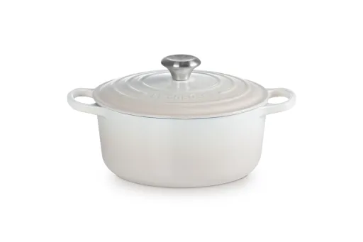 LE CREUSET - Cocotte Red. 24cm Merengue 21177247164430