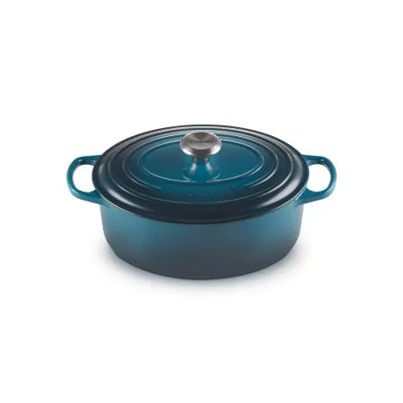 LE CREUSET - Cocotte Oval Evol. 29 Deep Teal 21178296422430