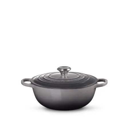 LE CREUSET - Marmita Gourmet 26 Flint 21114264440430