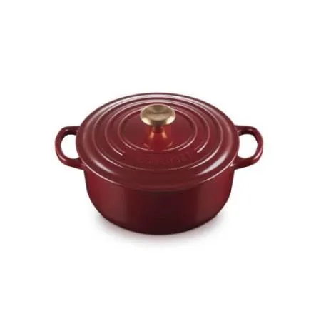 LE CREUSET - Cocotte Red. Signature 20 Garnet 21177209494441