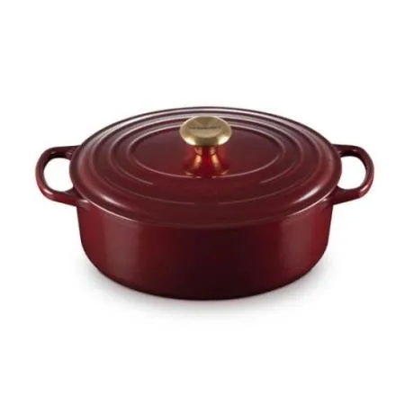 LE CREUSET - Cocotte Oval Signature 29 Garnet 21178299494441