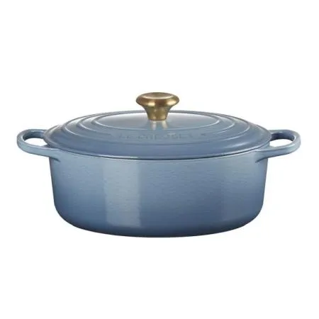 LE CREUSET - Cocotte Oval Signature 27cm Chambray 21178274344441