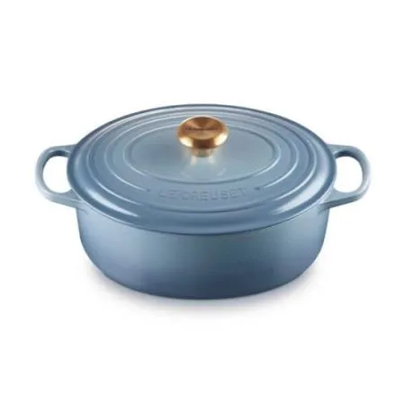 LE CREUSET - Cocotte Oval Signature 29cm Chambray 21178294344441