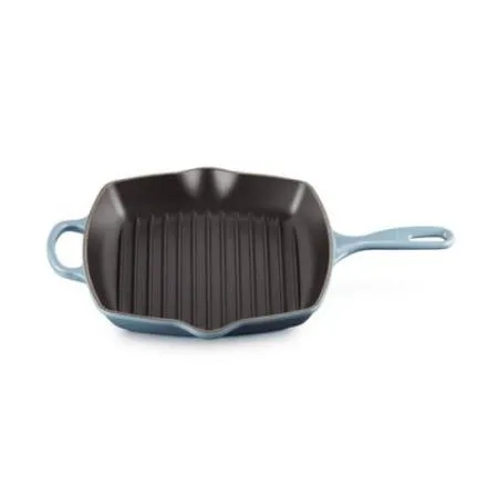 LE CREUSET - Skillet Signature Grill 26cm Chambray 20183264340422