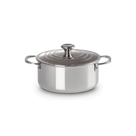 LE CREUSET - Caçarola Baixa Plus 3-Ply c/ Tampa 20 96602120000000