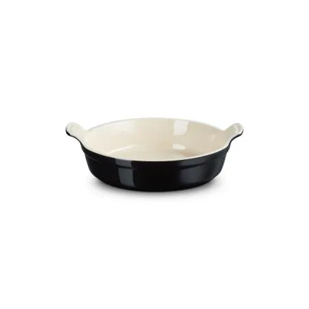 LE CREUSET - Tabuleiro Redondo 24cm Heritage, Negro Onix 61129241400007