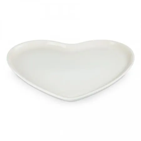 LE CREUSET - Prato Coração 32cm Merengue 80616327160003