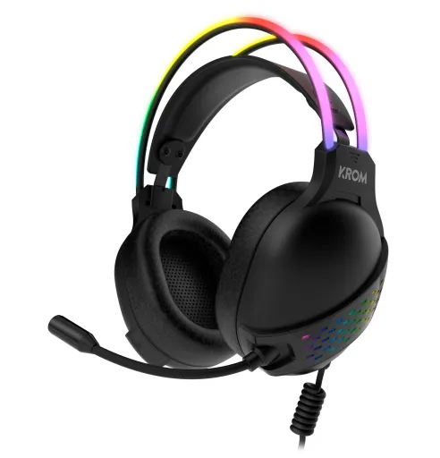 KROM - Auscultadores Gaming Klaim Stereo RGB NXKROMKLAIM