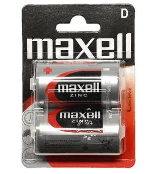 MAXELL - Pilha ZINC1,5VR20(D)BL2 CX12-774401.04.EU