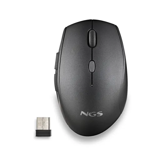 NGS - Rato Ergonômico Wireless BEEBLACK