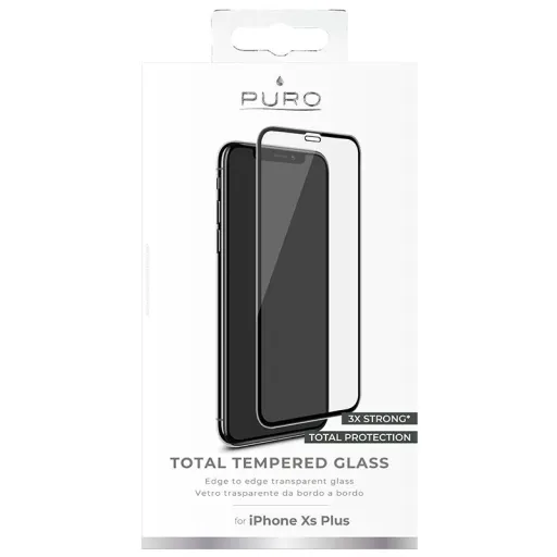 PURO - Vidro Temp IPhone X 6.5" SDGFSIPHONEX65BLK