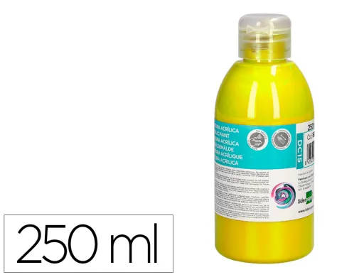 Pintura Acrilica Frasco de 250 Ml Amarelo