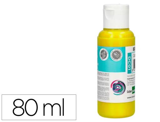 Pintura Acrilica Frasco de 80 Ml Amarelo