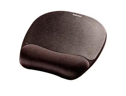 Tapete para Rato Fellowes com Apoio de Mão de Espuma Memory Foam Preto 230x196x20 mm