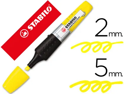 Marcador Stabilo Boss Luminator Amarelo Tinta Luquida