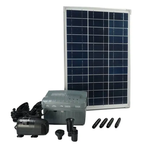 Ubbink Conjunto SolarMax 1000 com Painel Solar Bomba e Bateria 1351182