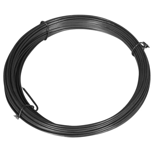 Arame para Prender Cercas 25 m 1,4/2 mm Aço Cinzento