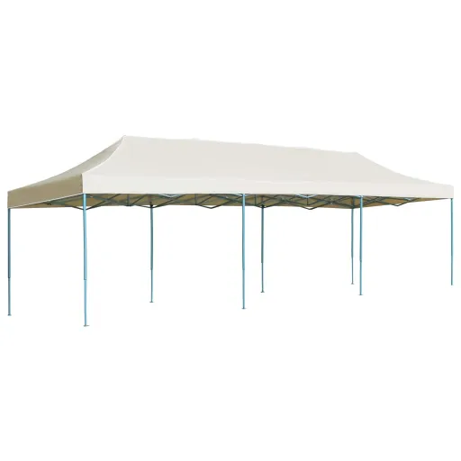 Tenda para Festas Pop-up Dobrável 3x9 m Creme