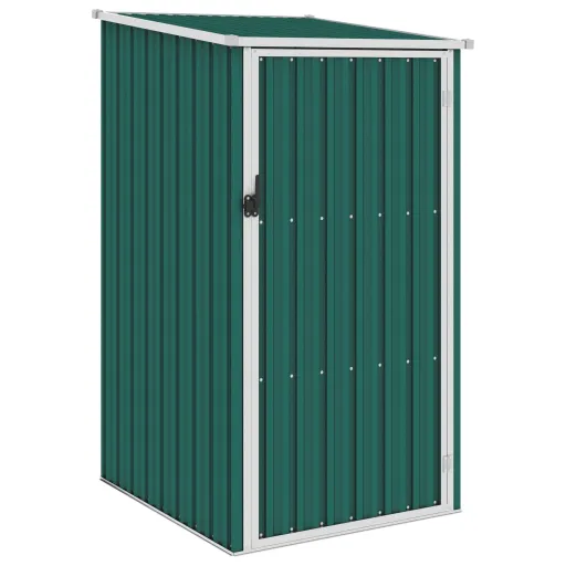 Abrigo de Jardim 87x98x159 cm Aço Galvanizado Verde