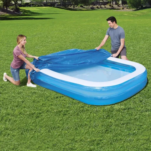 Bestway Cobertura de Piscina Flowclear 262x175x51 cm