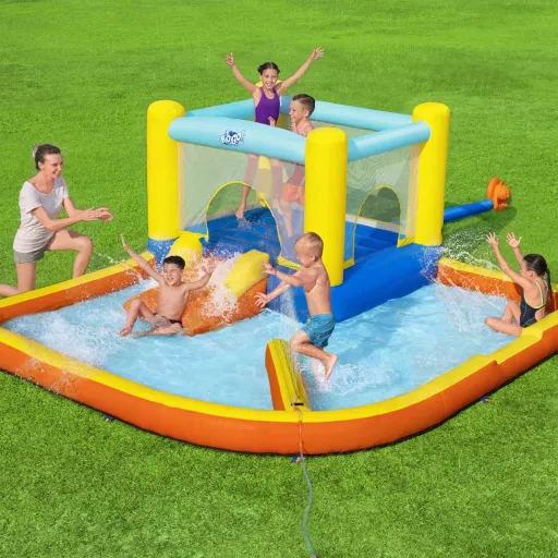 Bestway Parque Aquático Infantil Insuflável H2OGO Beach Bounce