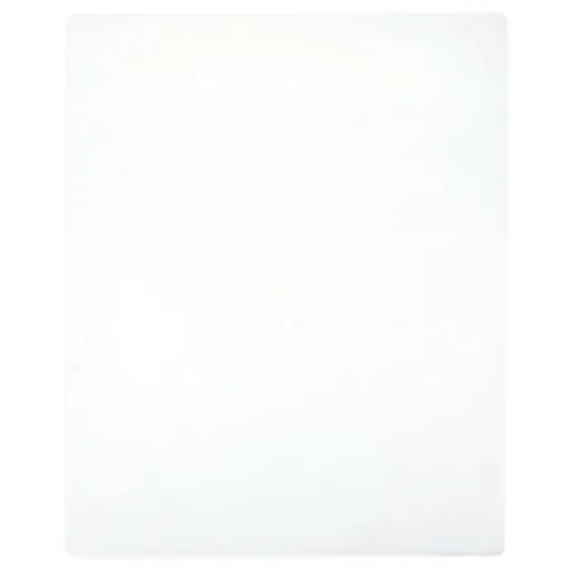 Lençol Ajustável 180x200 cm Algodão Jersey Branco