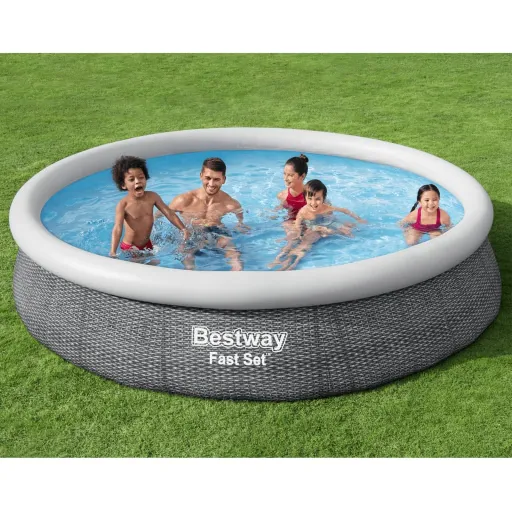 Bestway Conjunto de Piscina Redonda 366x76 cm