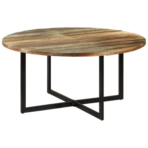 Mesa de Jantar 150x75 cm Madeira Recuperada Maciça