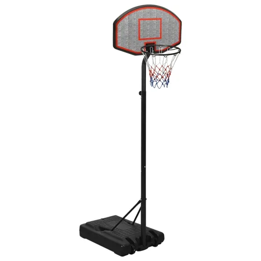 Tabela de Basquetebol 237-307 cm Polietileno Preto