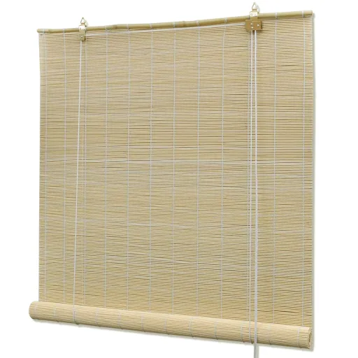 Estore de Enrolar 120 x 160 cm Bambu Natural