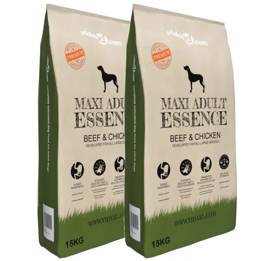 Ração Premium Cães Maxi Adult Essence Beef & Chicken   30kg (2 pcs)