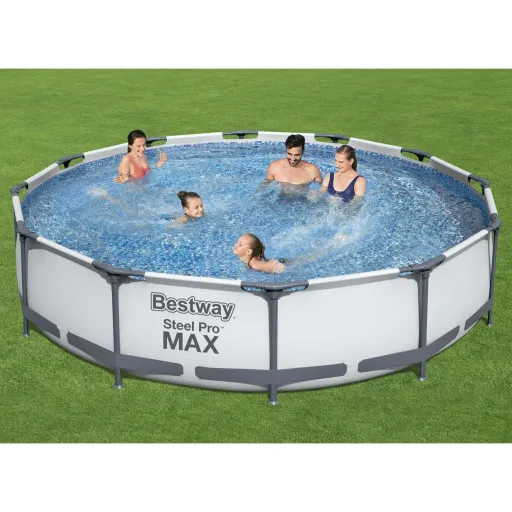 Bestway Conjunto de Piscina Steel Pro MAX 366x76 cm