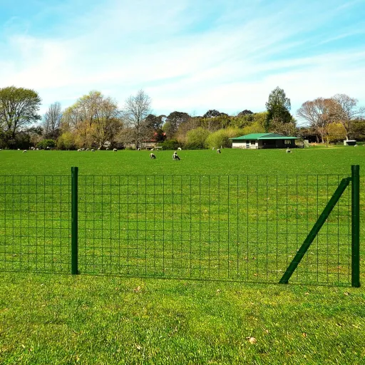 Cerca 10 x 0,8 m Aço Verde