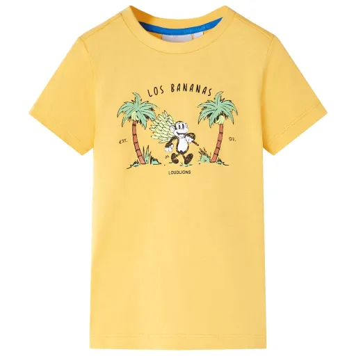 T-Shirt Infantil Ocre-Claro 92