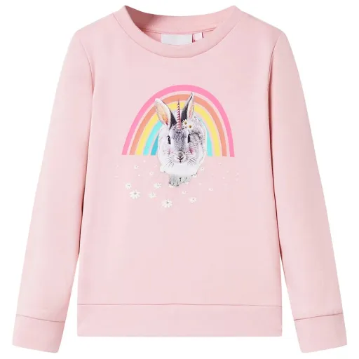 Sweatshirt para Criança Cor Rosa-Claro 104