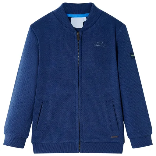 Sweatshirt para Criança com Fecho Azul-Marinho 116