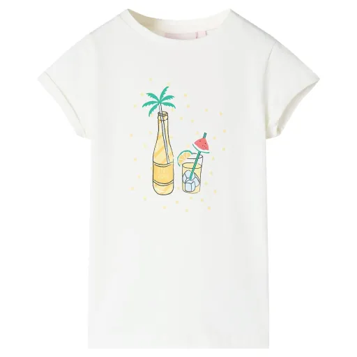 T-Shirt Infantil Cor Cru 140