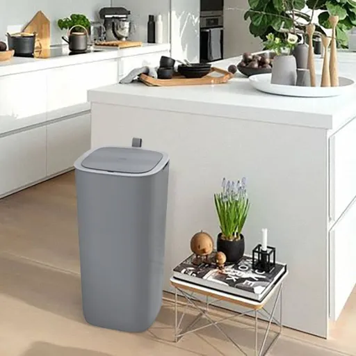 EKO Caixote do Lixo com Sensor Smart Morandi 30 L Cinzento