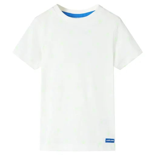 T-Shirt Infantil Cor Cru 92