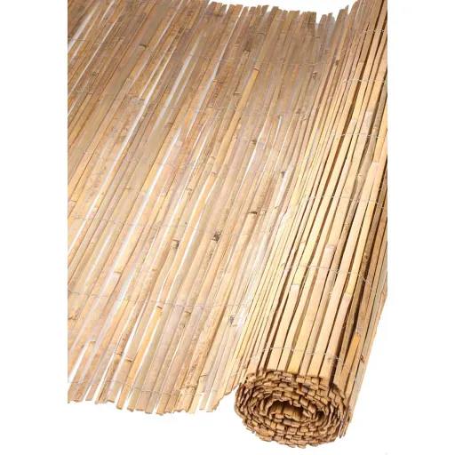 Nature Tela de Jardim 1x5 m Bambu