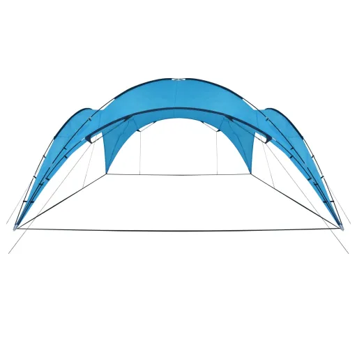 Tenda para Festas Arqueada 450x450x265 cm Azul Claro