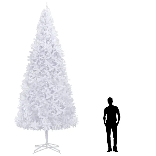 Árvore de Natal Artificial 500 cm Branco