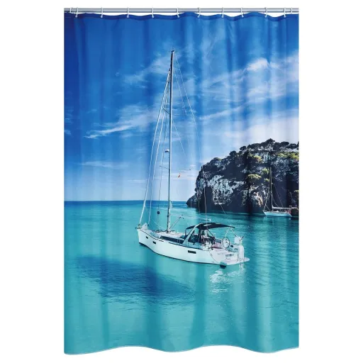 RIDDER Cortina de Duche Sailboat 180x200 cm