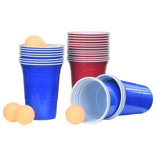 Conjunto Mesa de Beer Pong 0,5 L Plástico