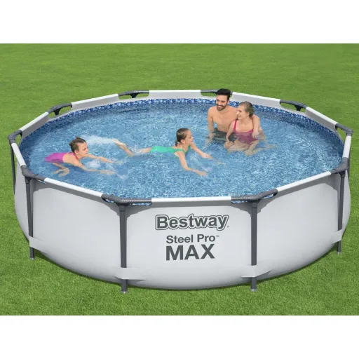 Bestway Conjunto de Piscina Steel Pro MAX 305x76 cm