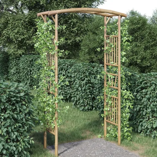 Arco para Rosas em Bambu 118x40x187 cm