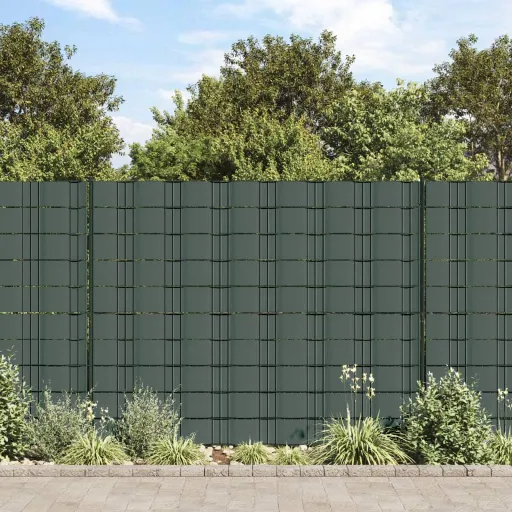 Painel de Privacidade para Jardim 70x0,19 m PVC Verde