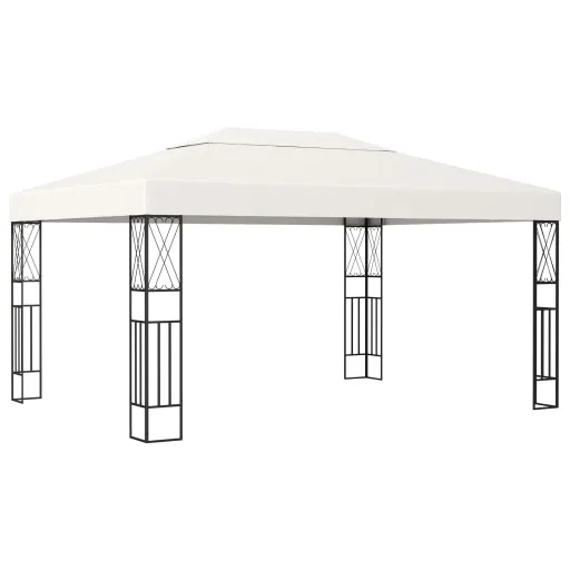 Gazebo 3x4 m Tecido Creme