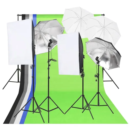 Kit de Iluminação para Estúdio Fotográfico