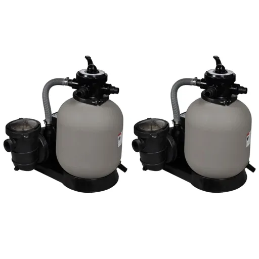 Bombas de Filtragem por Areia   600 W 17 000 l/h (2 pcs)